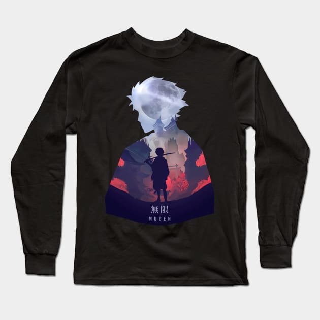 Mugen - Dark Illusion Long Sleeve T-Shirt by The Artz